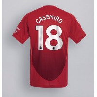 Dres Manchester United Casemiro #18 Domáci 2024-25 Krátky Rukáv